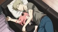 Anya and Loid relaxing, another anitdote to spoiler culture (Image via CloverWorks)